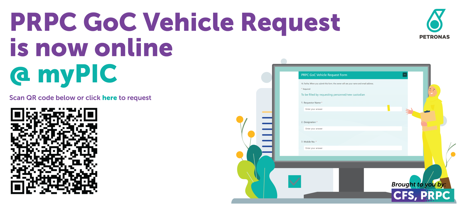 PRPC Goc Vehicle Request is Now Online!