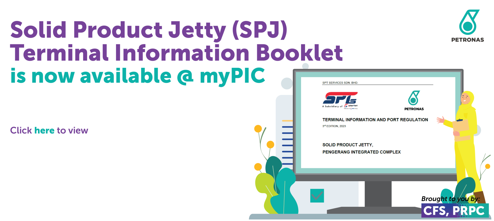 SPJ Terminal Information Booklet is now available at myPIC