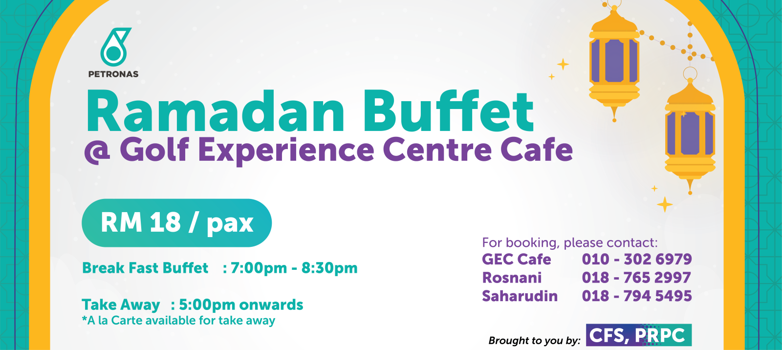 Ramadan Buffet @ GEC Cafe