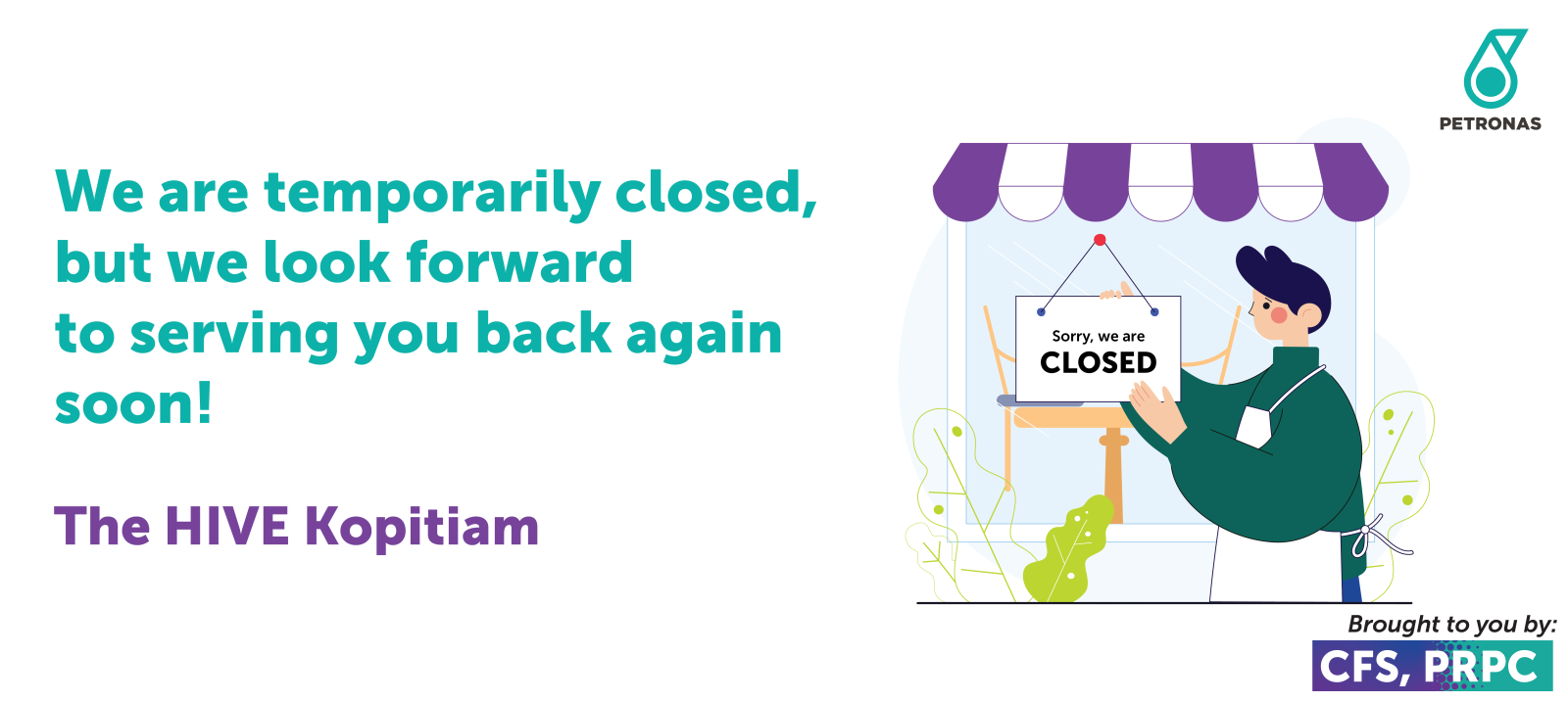 The HIVE Kopitiam Closure